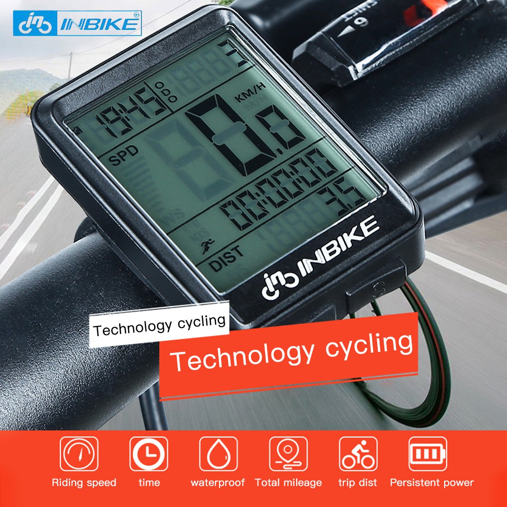 Đồng Hồ Đo Tốc Độ Không Dây 2021 Inbike Ic321 Cho Xe Đạp