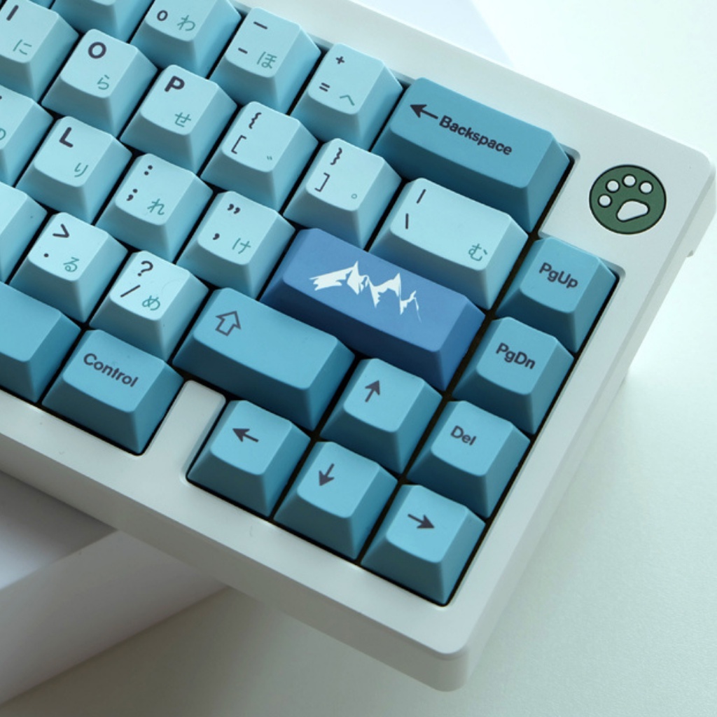 Bộ keycap pbt cherry Iceberg dày 1.4mm | nút bàn phím cơ - Kicap