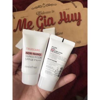 20ml) Kem chống nắng innisfree non nano mẫu mới