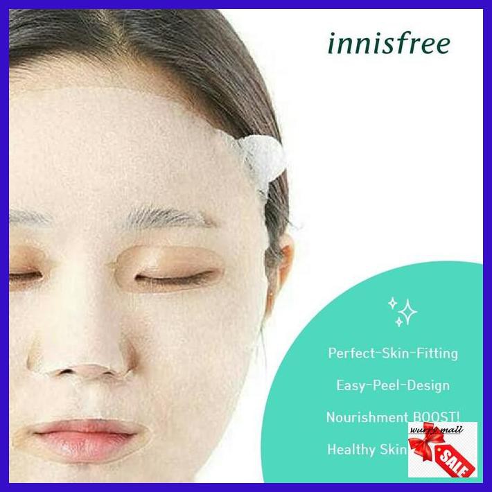 (Hàng Mới Về) Mặt Nạ Trà Xanh Hajawreksam- Innisfree My Real Squeeze Làm Dịu Da Dầu Hiệu Quả