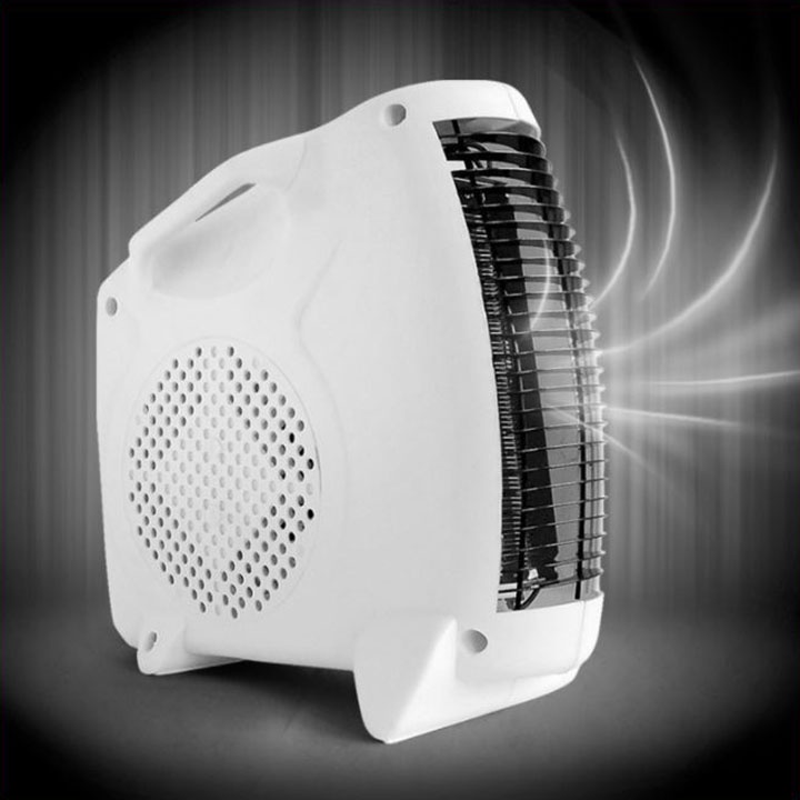 Máy Sưởi Ấm Mini , Quạt Sưởi Ấm 2 Chiều An Toàn Tiết Kiệm Điện