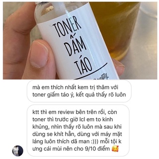 Toner giấm táo kiềm dầu HANDMADE