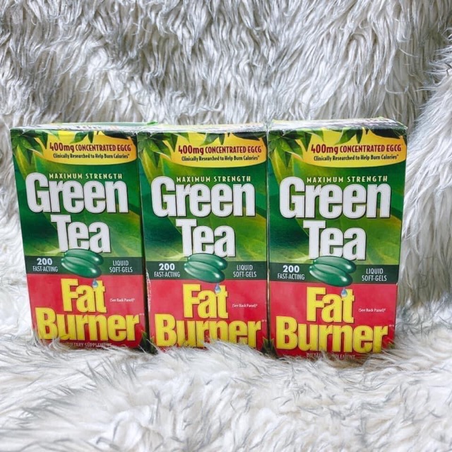 🌿 Viên uống giảm cân từ trà xanh Green Tea Fat Burner 200 viên của Mỹ 🌿
