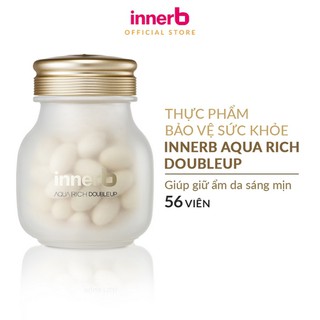 Thực phẩm bảo vệ sức khỏe INNERB AQUA RICH DOUBLEUP từ AxitHyaluronic lọ