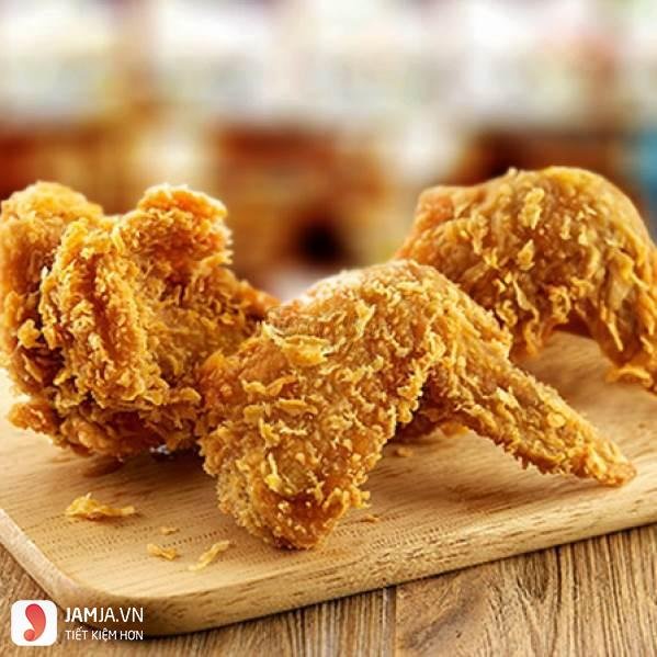 combo 4 cánh gà rán CP ngon tuyệt
