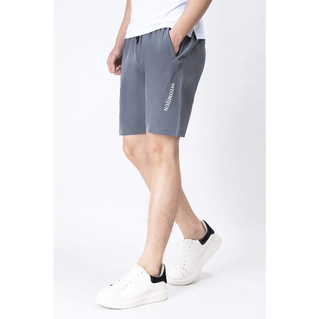 Quần short nam, Quần đùi nam thể thao JUN FASHION STORE Vải dù gió linen co giãn, nhẹ mát, có khóa túi tiện dụng _QĐTMJ