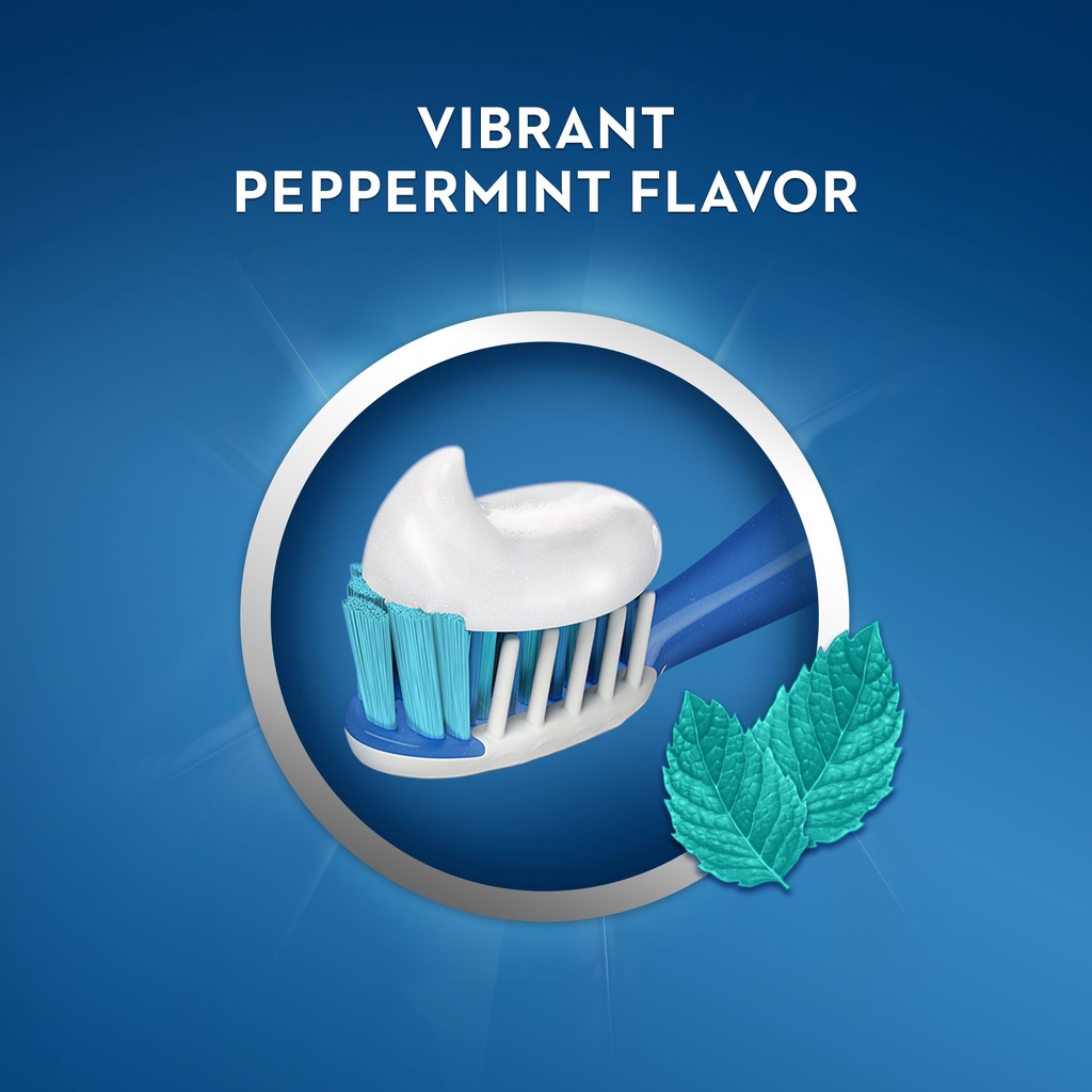 [NK Mỹ] Kem đánh răng Crest 3D White Brilliance Peppermint I Blast I Charcoal - TD Shop