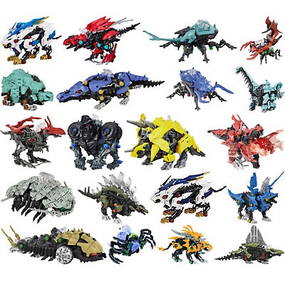 FIGURE ZOIDS WILD THÚ VƯƠNG ĐẠI CHIẾN MÔ HÌNH LẮP RÁP CHÍNH HÃNG