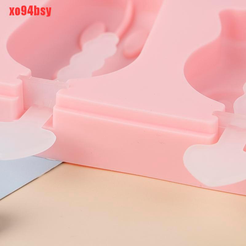 Khuôn Làm Kem Que Chất Liệu Silicone Diy Xo94Bsy