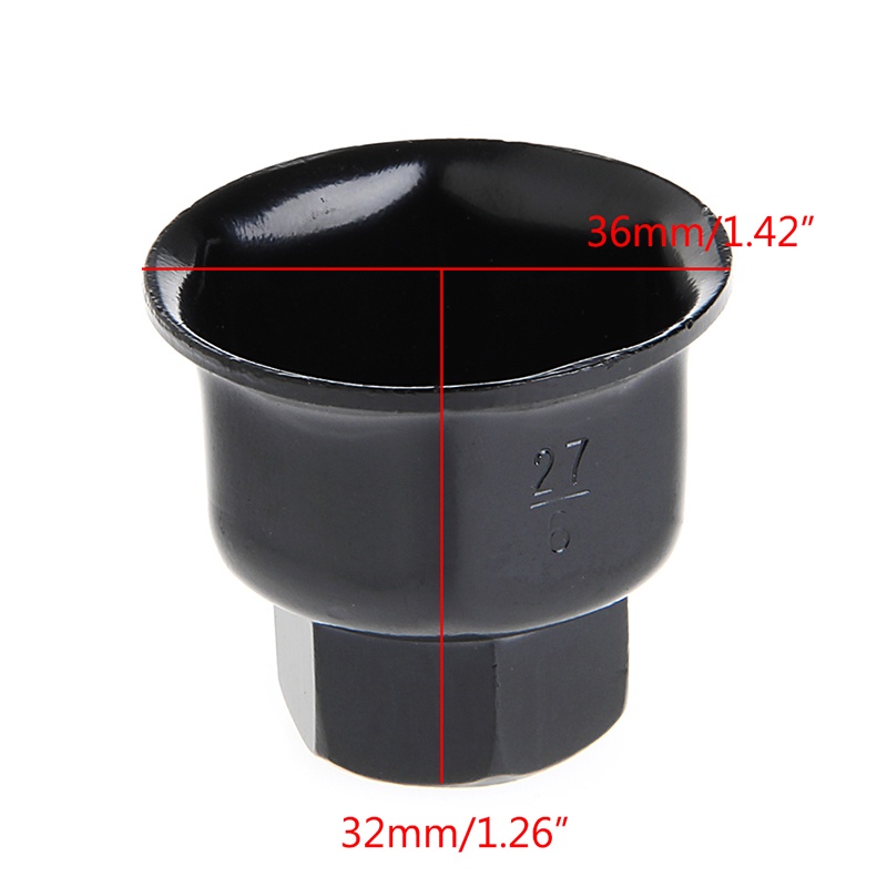 Nắp Lọc Cờ Lê 27mm 3 / 8 &quot;Chuyên Dụng Cho Mercedes-Benz