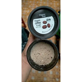 Hủ muối cà phê tẩy tế bào chết
