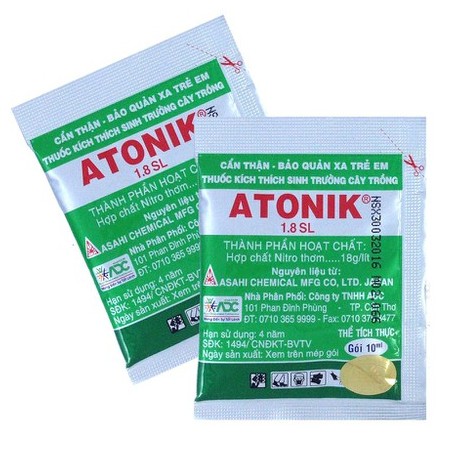 Thuốc kích thích sinh trưởng cây trồng ATONIK 1.8 SL- gói 10ml (hộp 10gói)