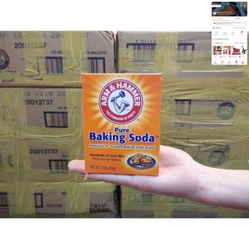 Bột Baking Soda Arm & Hammer 454gr
