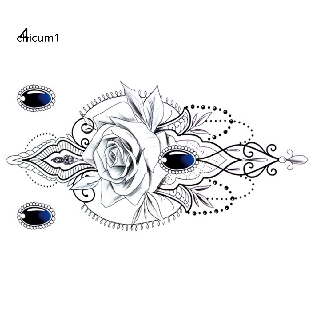 Miếng Dán Hình Xăm Tạm Thời CC PET Dễ Sử Dụng Dành Cho Bạn Nữ