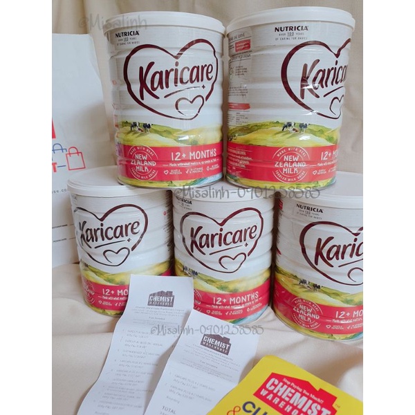 [HÀNG AIR BILL] SỮA KARICARE ÚC 900GR