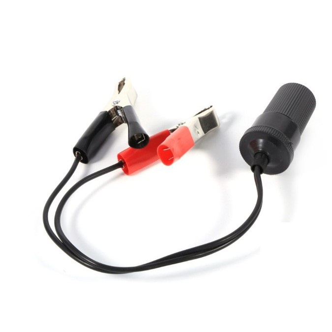 Cáp chuyển đổi nguồn từ kẹp Acquy sang tẩu sạc Ô tô với điện áp 12V/24V BB1282 - Billba Camping