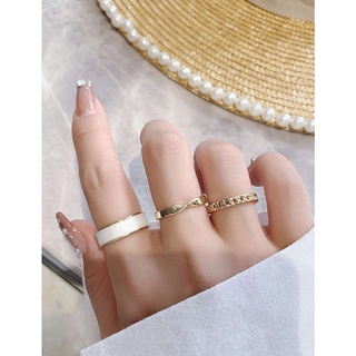 Set 3 nhẫn thiết kế cá tính