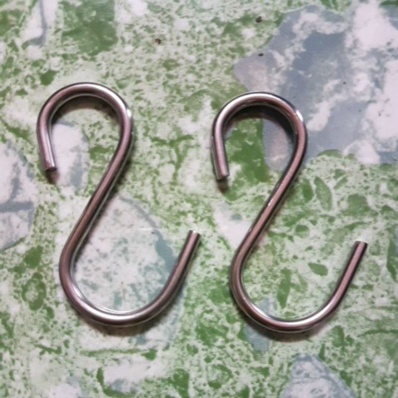Combo 50 móc chữ S 6cm