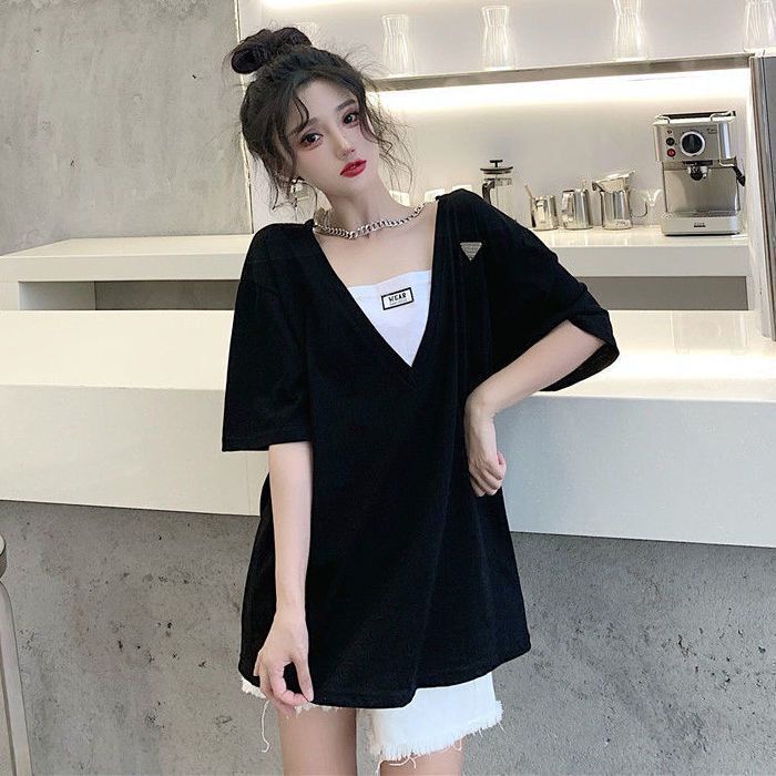 COZOK Áo Thun Tay Ngắn Hở Lưng Thời Trang Quyến Rũ Cho Nữ