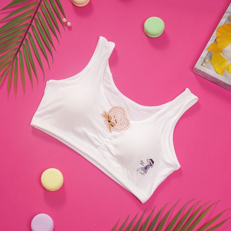 Áo Ngực Nữ SAM SAM Bra Cho Học Sinh Sinh Viên Chất Cotton Mềm Và Mát SAM SAM