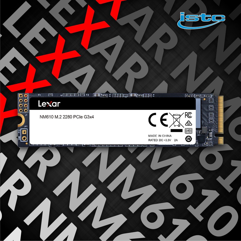 SSD Lexar NM610 M.2 PCIe Gen3 x4 NVMe 250GB - Chính hãng Mai Hoàng | BigBuy360 - bigbuy360.vn