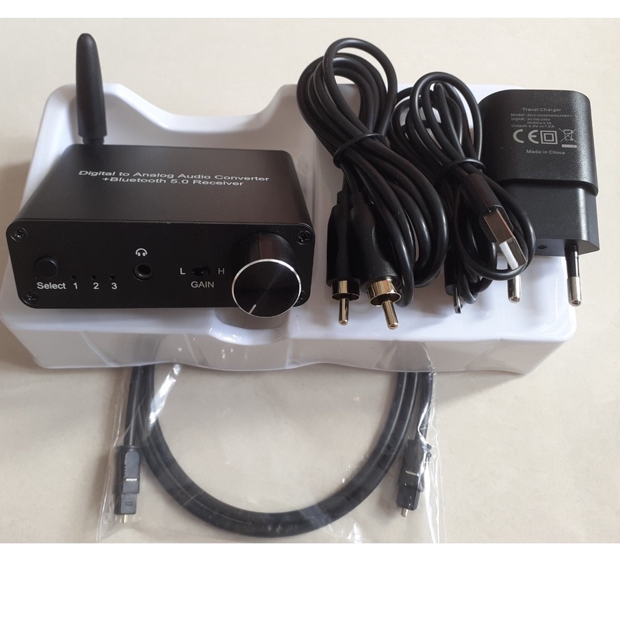 BỘ GIẢI MÃ ÂM THANH NEOTECK CÓ BLUTOOTH5.0+OPTICAL+COAXIAL.