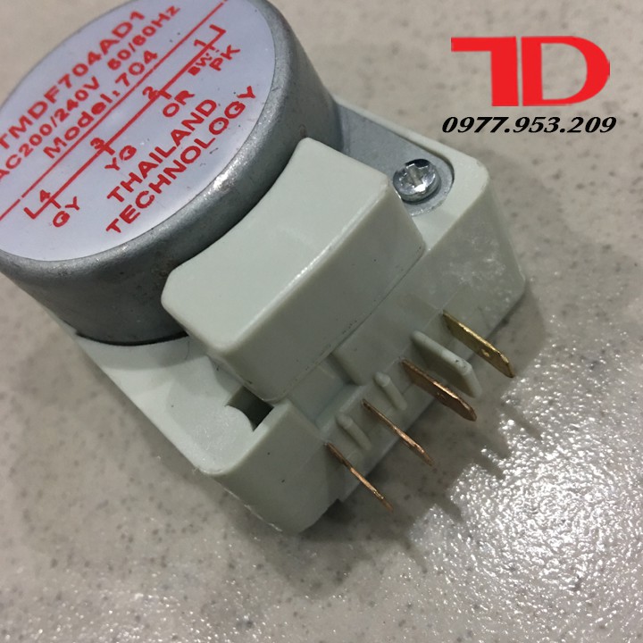 Đồng hồ rơ le cho tủ lạnh 704, Timer Tủ Lạnh 1.3 THAILAND