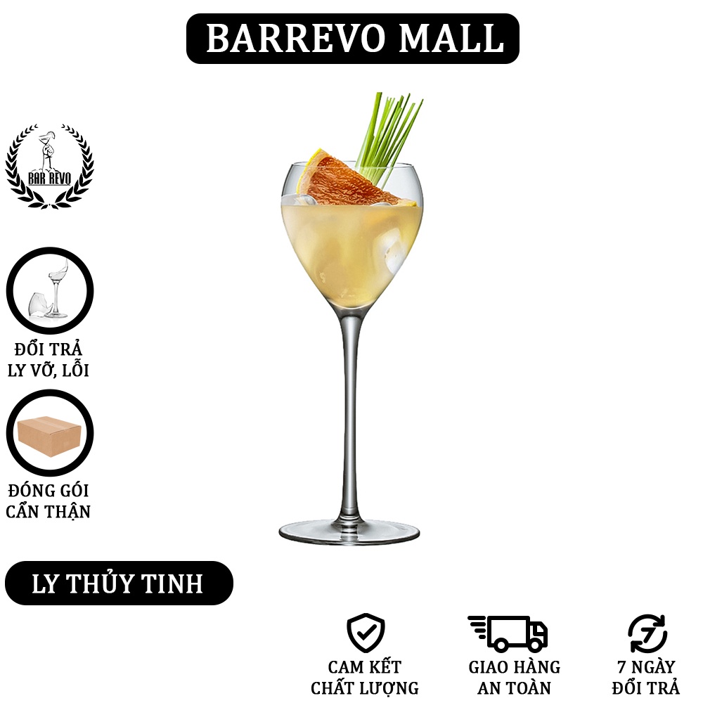 Wine cherry 220ml - Ly Cocktail Thủy Tinh