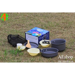 BỘ XOONG NỒI DÃ NGOẠI( CHO 2_3 NGƯỜI)