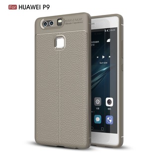 Ốp điện thoại bằng TPU mềm kiểu da cho Huawei P9