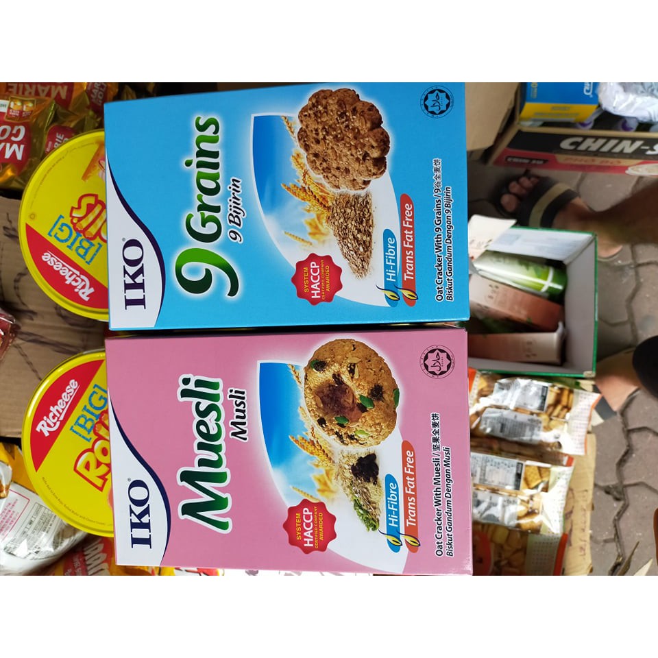 Bánh Yến mạch IKO Muesli nhập khẩu từ Malaysia