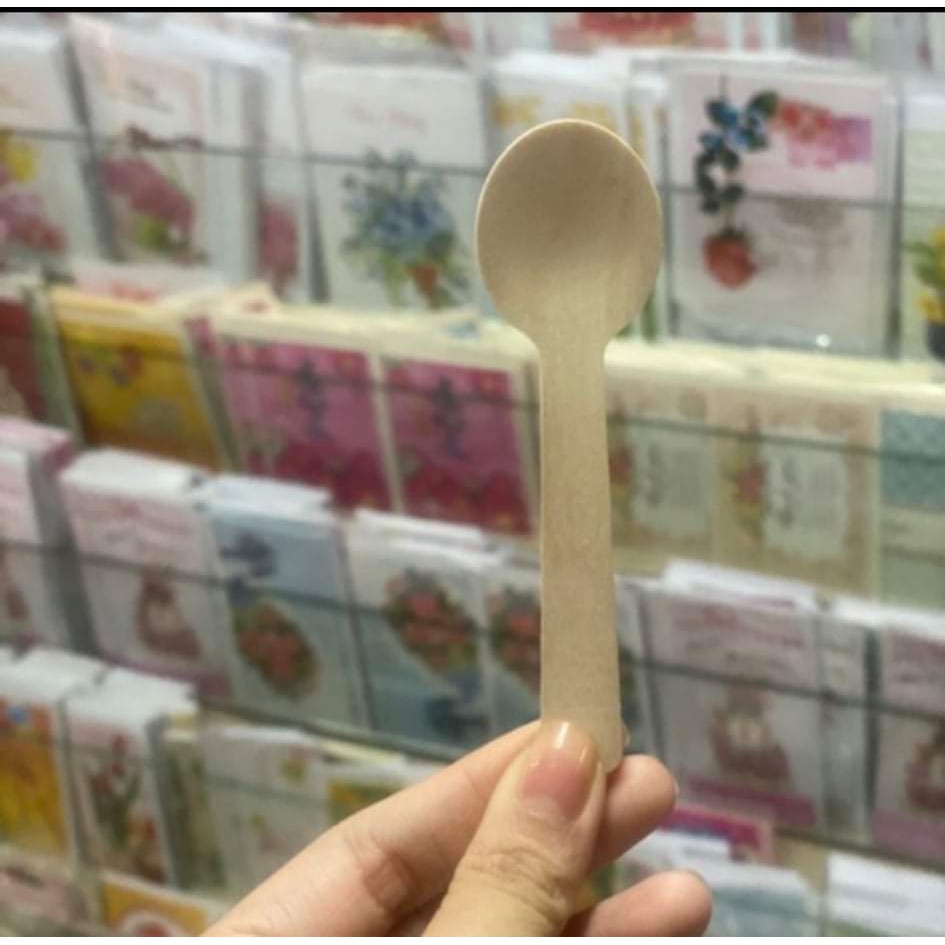 Thìa gỗ xài 1 lần