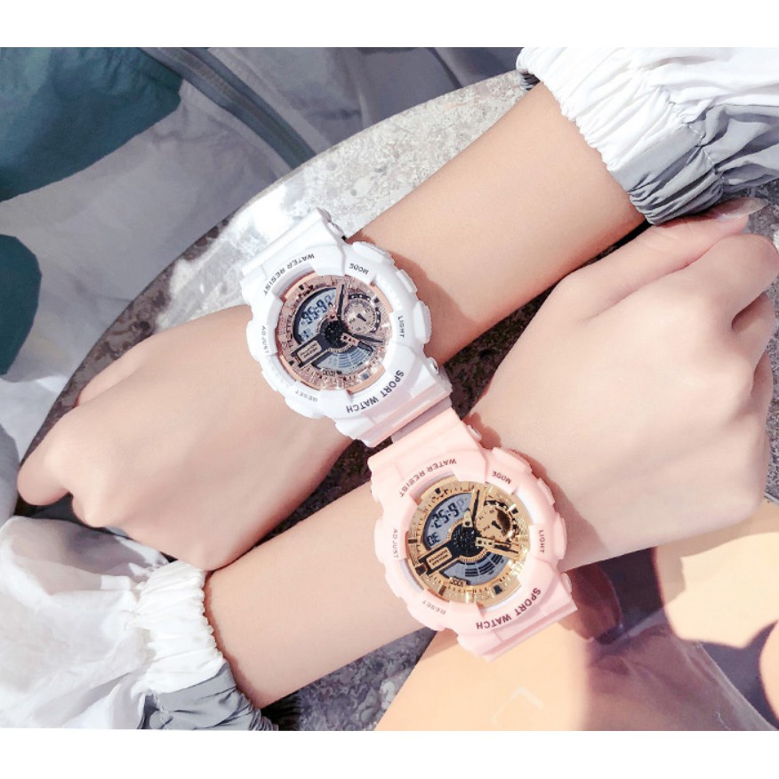 Đồng hồ thể thao LWCC 100% chống nước thời trang