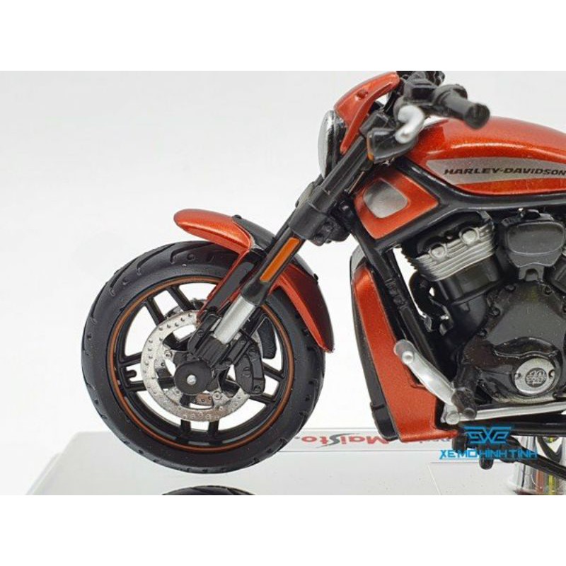 XE MÔ HINH HARLEY DAVIDSON 2012 VRSCDX NIGHT ROD SPECIAL 1:18 ( CAM ) MAISTO