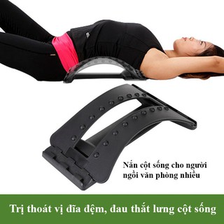Khung nắn chỉnh cột sống thoát vị đĩa đệm, đau thắt lưng, ngồi nhiều