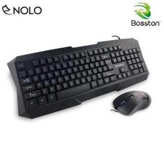 Combo chuột và bàn phím chơi game có dây bosston s6600 - chính hãng