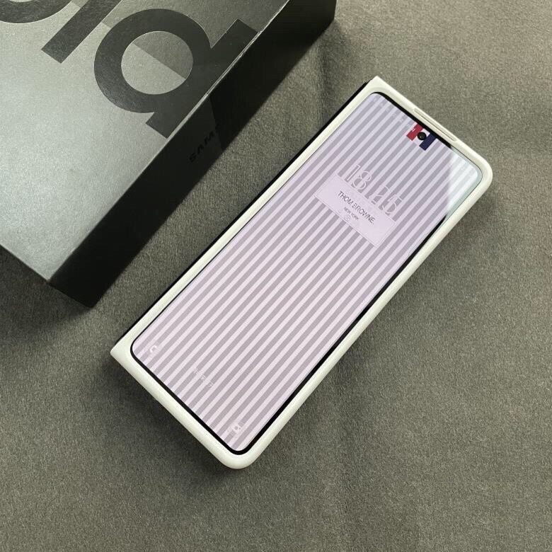 Ốp lưng Likgus Thom Browne cho Samsung Galaxy Z Fold 3 Z Fold 4 Z Flip 3 Z Flip 4 lưng cứng màu trắng và đen