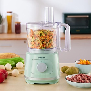 Máy xay đa năng samono sw-fpg500 - máy xay cắt lát bào sợi thực phẩm dung tích 1.2l công suất 500w