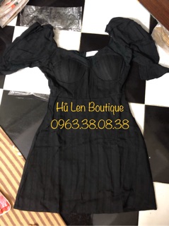 ĐẦM HỒNG CÚP TAY PHỒNG