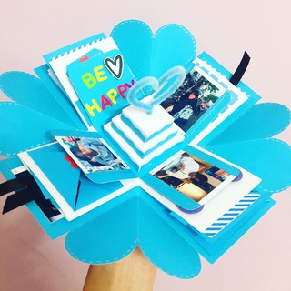 Hộp Quà Lovebox - Love box - Exploding box mẫu 1