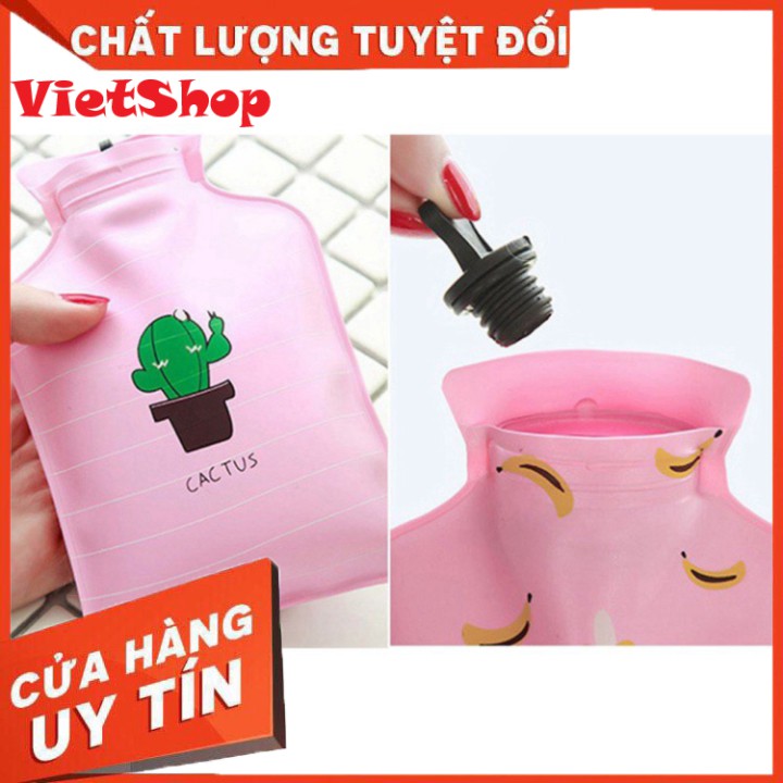 Túi Chườm Nóng, Lạnh, Chườm Bụng, Vết Thương, Siêu Tiện Dụng Cho Chị Em - VietShop