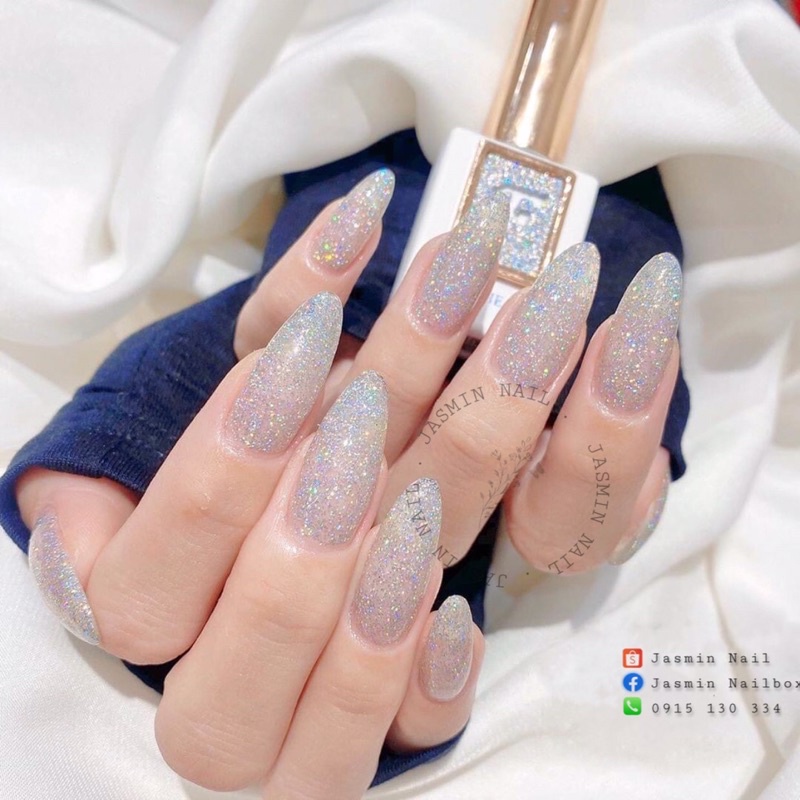 [Mã NHUQAD giảm 10% đơn 100k] Nailbox móng úp thiết kế sẵn mẫu sơn flash