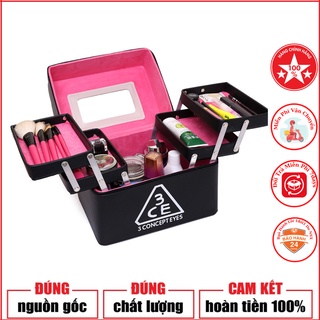 Hộp Đựng Mỹ Phẩm 3 Tầng 5 Ngăn Size To - Cốp Mỹ Phẩm Đựng Đồ Trang Điểm Cá Nhân