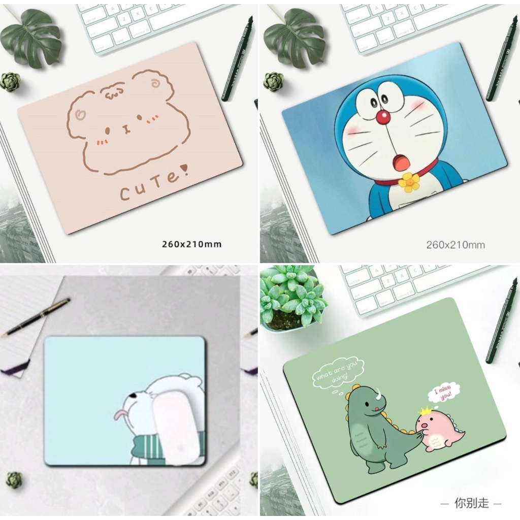 Lót Chuột, Bàn Di Chuột ThePad Hình Vuông Cute. 50 Mẫu In Đẹp