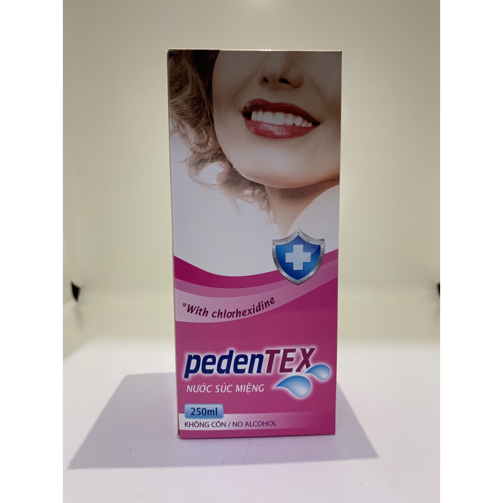 Nước súc miệng pedenTEX 250ML hương quế, khử mùi hôi miệng, giảm nhiệt miệng, giữ hơi thở thơm tho xúc họng