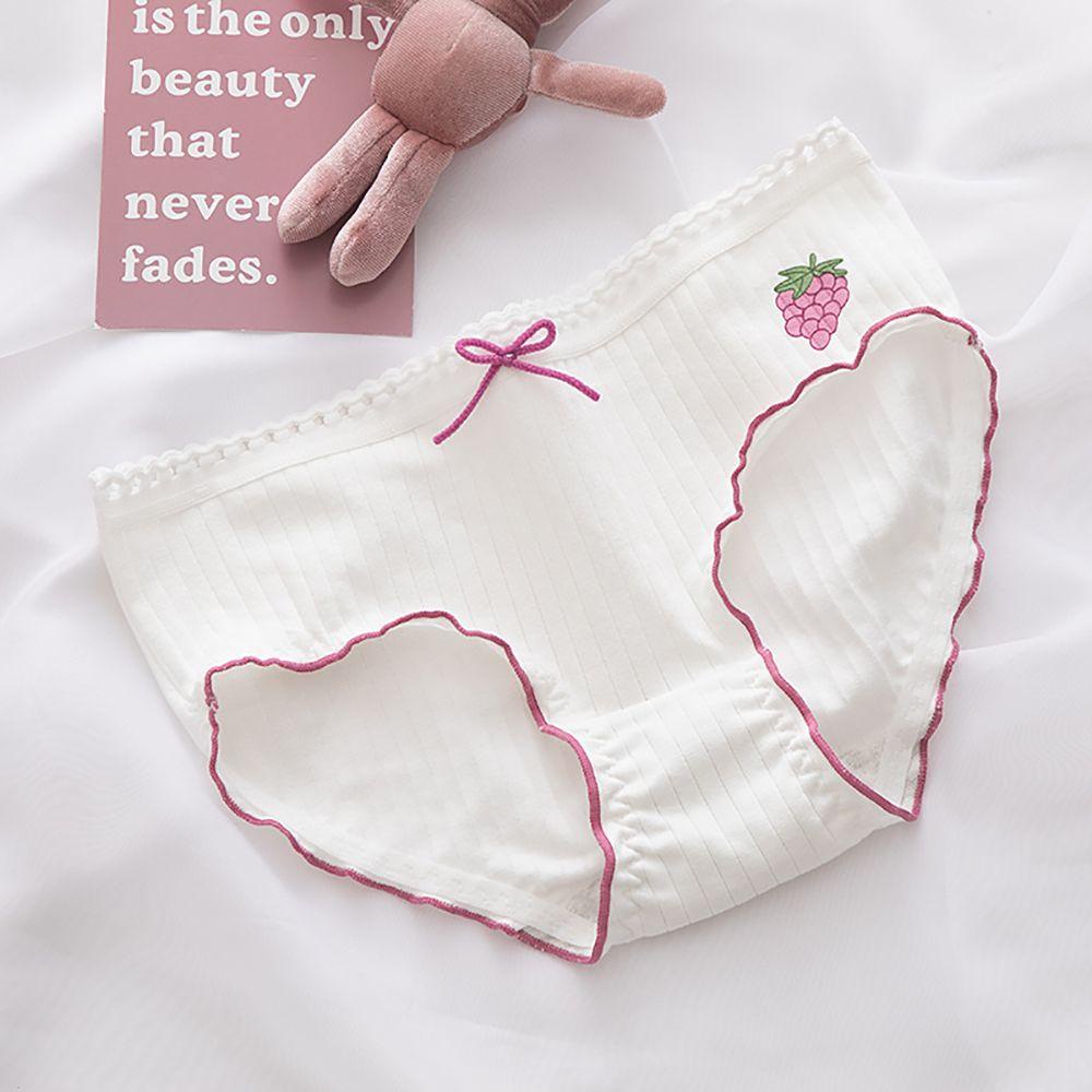 Quần Lót Cotton Phối Ren Quyến Rũ Cho Nữ