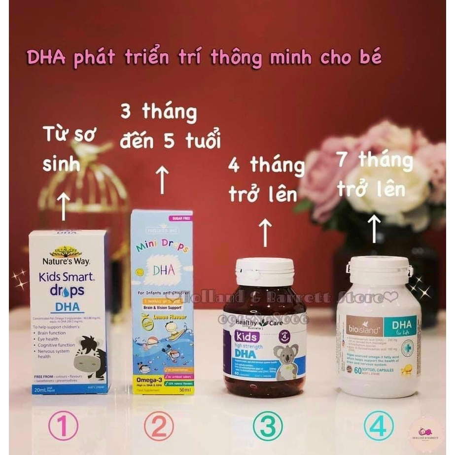Bộ combo DHA cho bé