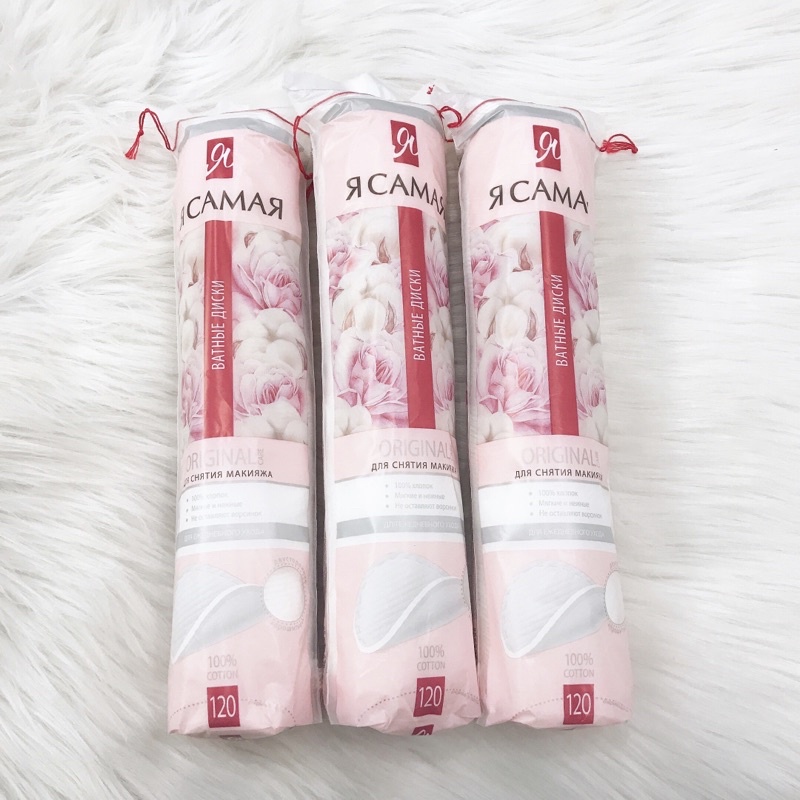 Bông tẩy trang cotton pads nội địa balan