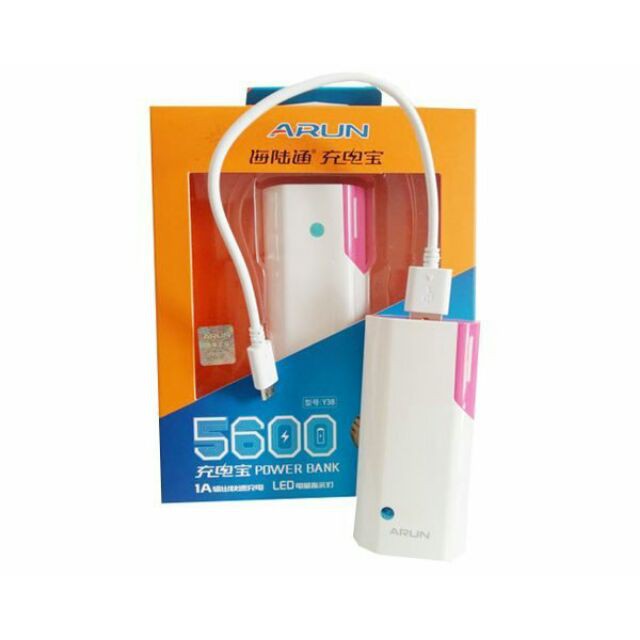 [chất lượng tốt- giá hợp lý] [Sie hot]SẠC DỰ PHÒNG ARUN 5600MAH