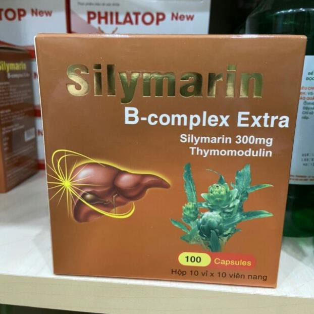 Viên bổ gan Silymarin B-Complex Extra (hộp 100 viên)